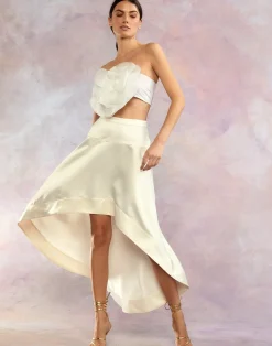 Livia Satin Skirt