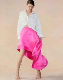 Livia Satin Skirt