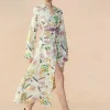 Love Locket Linen Shirt Dress