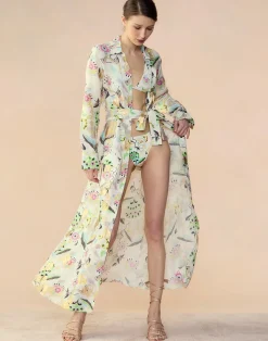 Love Locket Linen Shirt Dress
