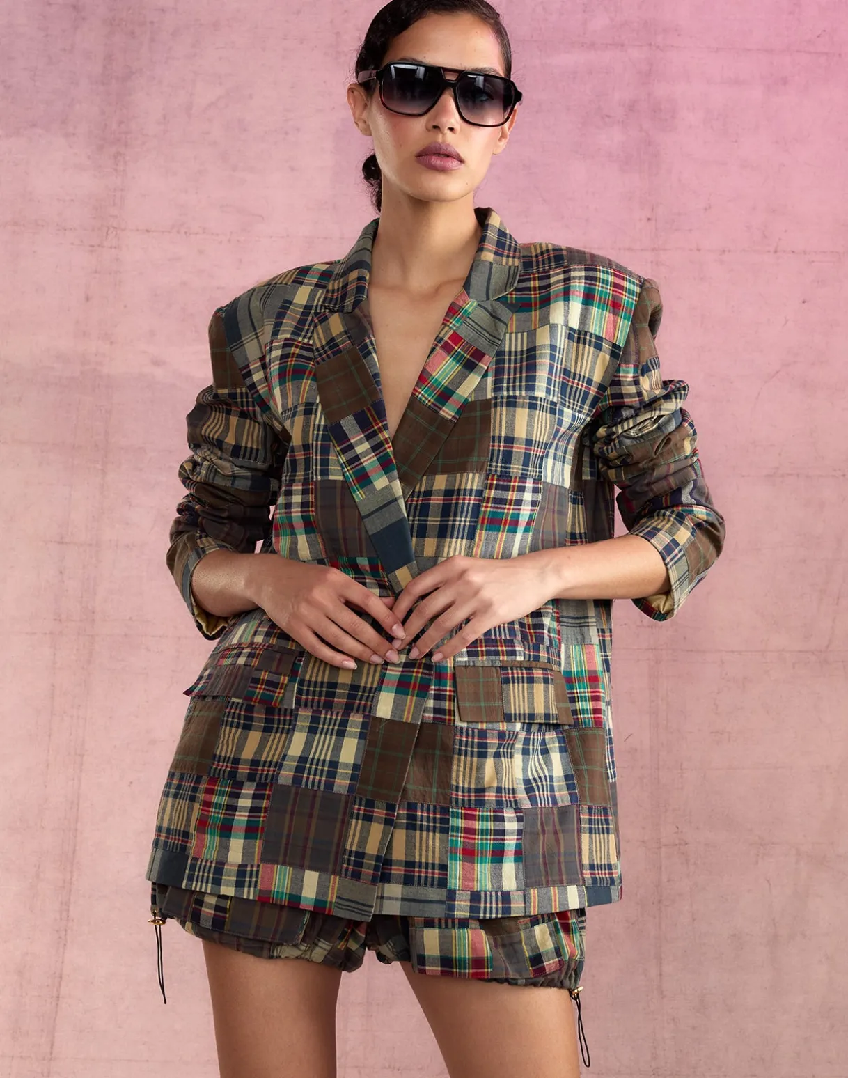 Madrid Madras Blazer