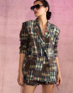 Madrid Madras Blazer