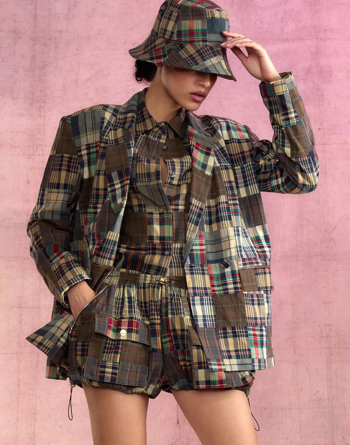 Madrid Madras Blazer