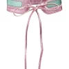 Metallic Vegan Leather Belt