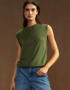 Mica Sleeveless Knit Top