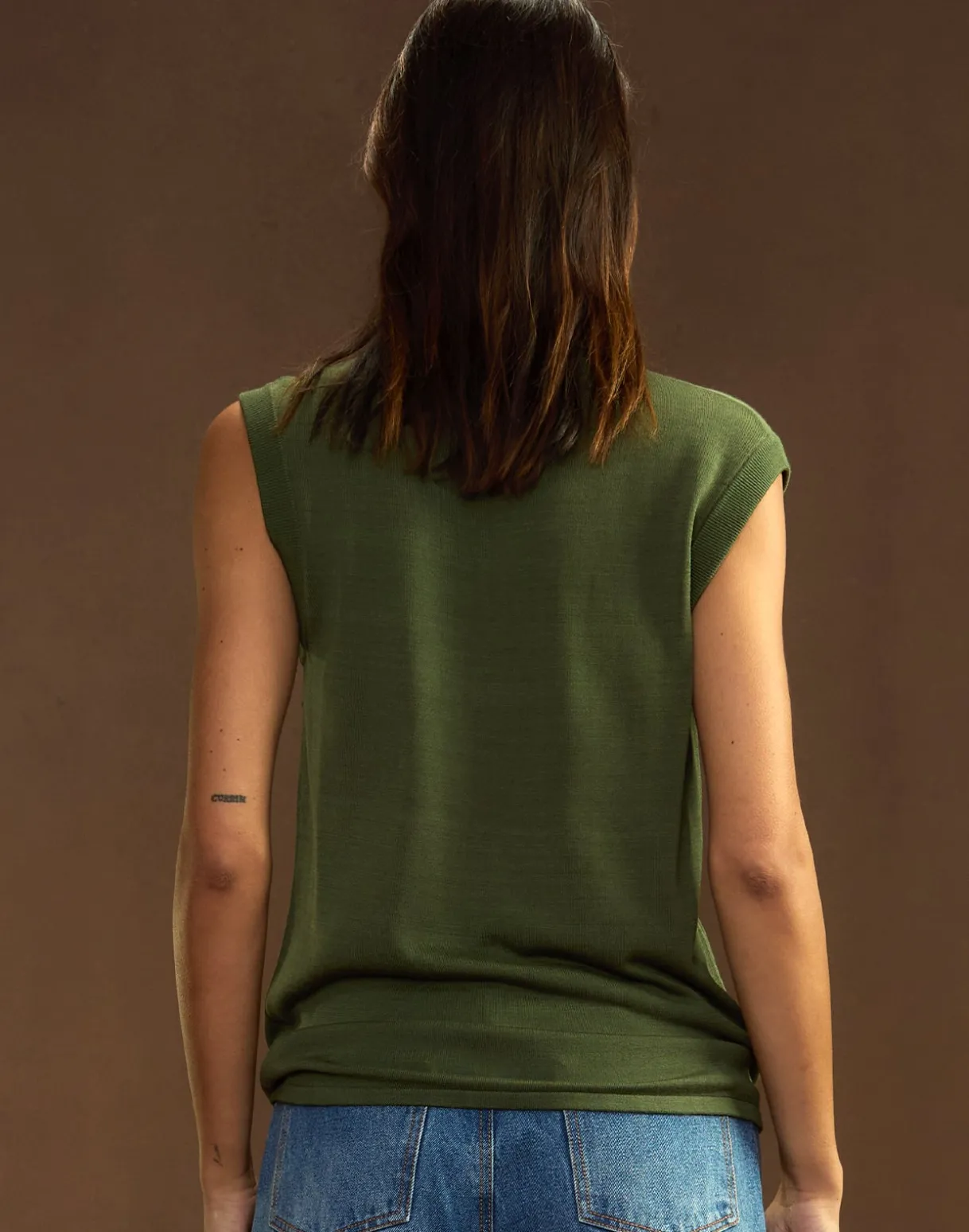 Mica Sleeveless Knit Top