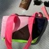 Mini Colorblock Nylon Tote