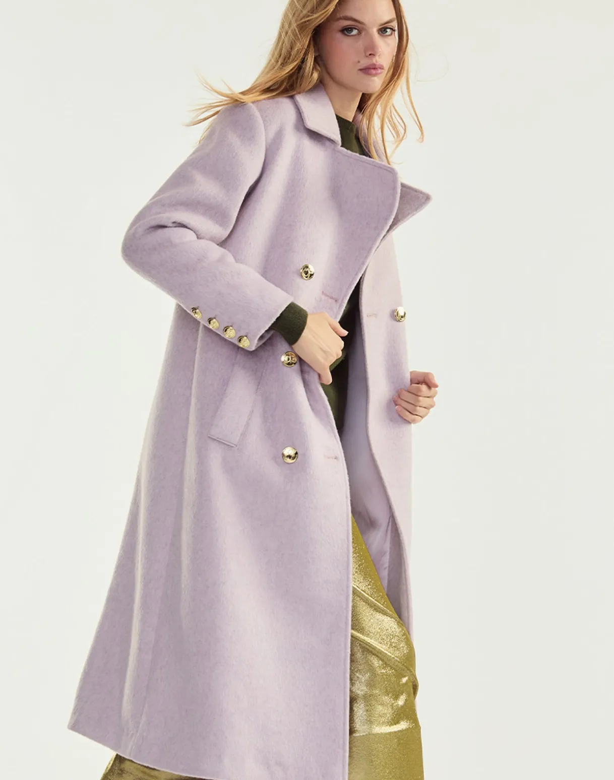 Noa Wool Trench Coat