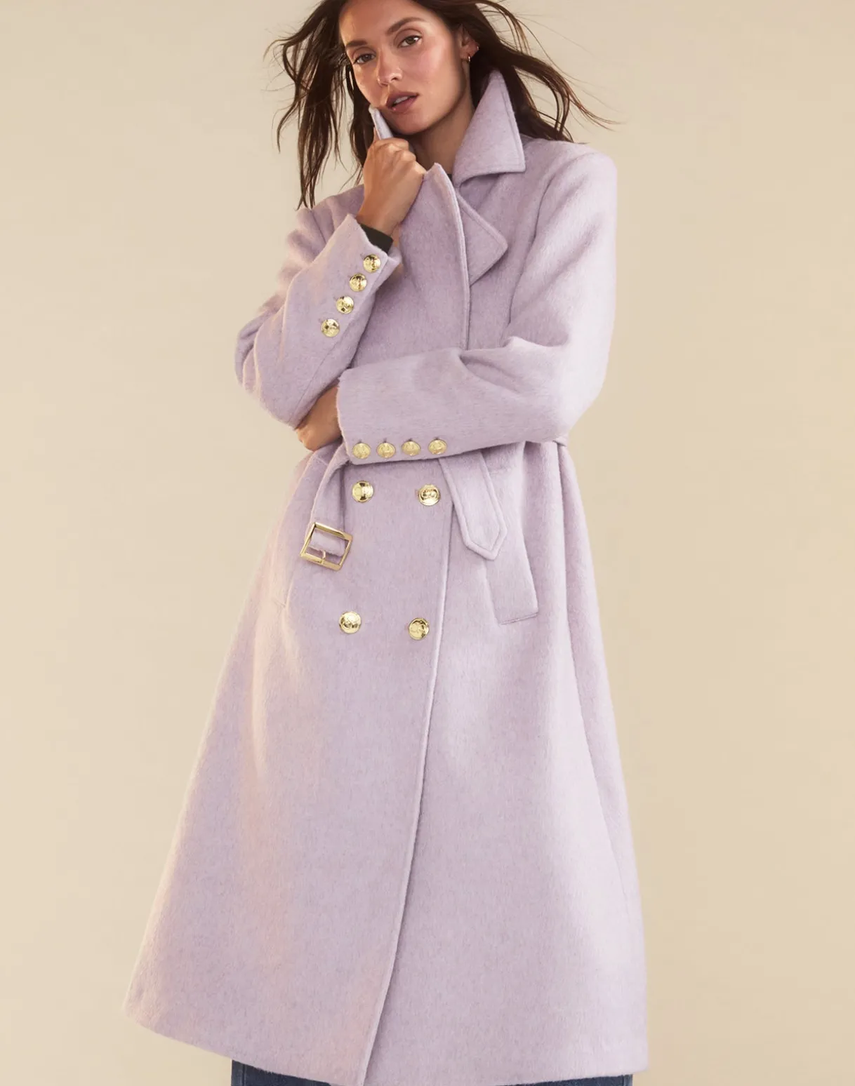Noa Wool Trench Coat