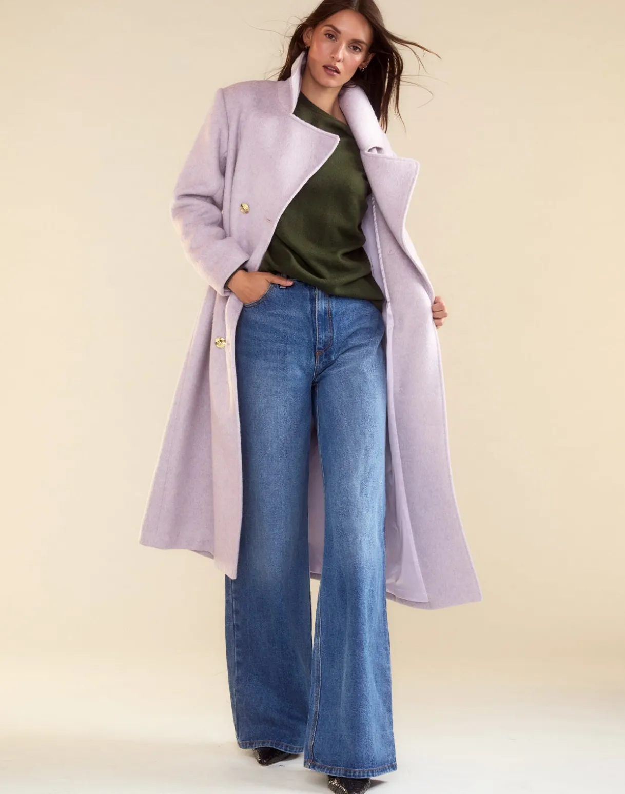 Noa Wool Trench Coat