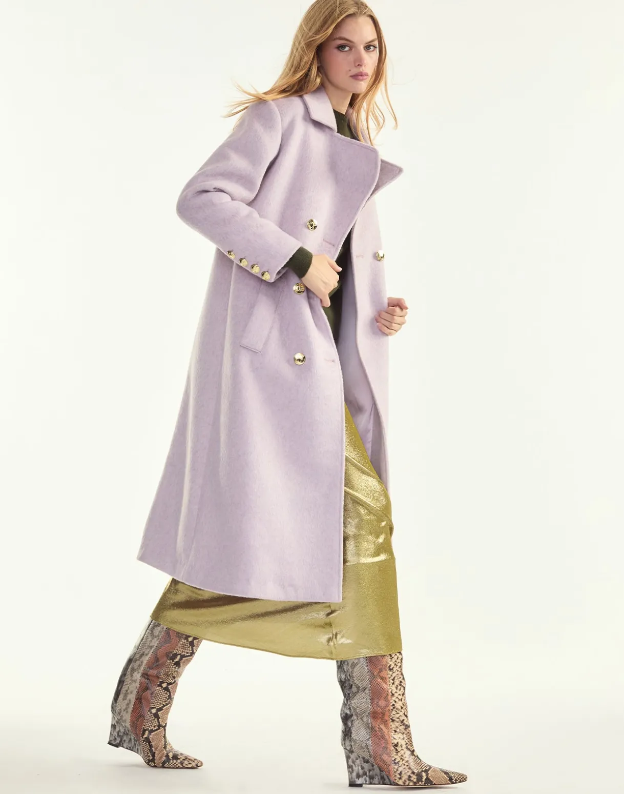 Noa Wool Trench Coat