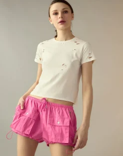 Nylon Cargo Shorts