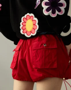Nylon Cargo Shorts