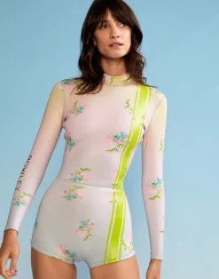 Ombre Floral Wetsuit