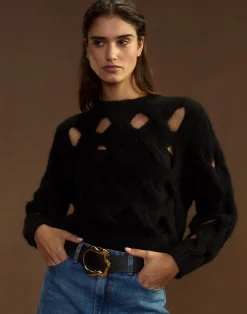 Open Knit Sweater