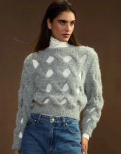 Open Knit Sweater