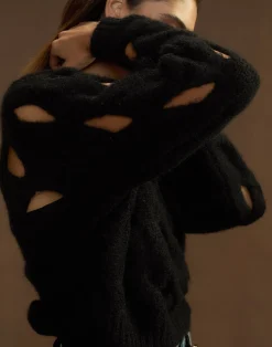 Open Knit Sweater