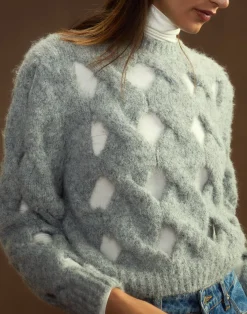 Open Knit Sweater