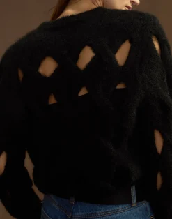 Open Knit Sweater