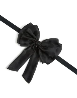 Organza Bow Ribbon Tie