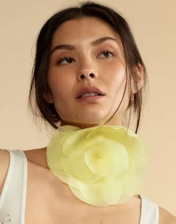 Organza Flower Ties