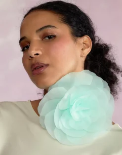Organza Flower Ties