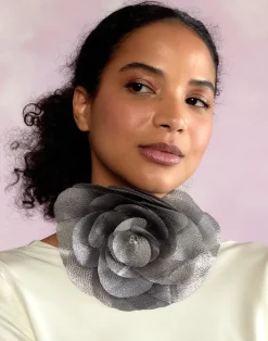 Organza Flower Ties