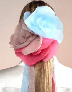 Organza Flower Ties