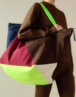 Oversized Carryall Nylon Tote