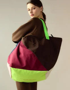 Oversized Carryall Nylon Tote