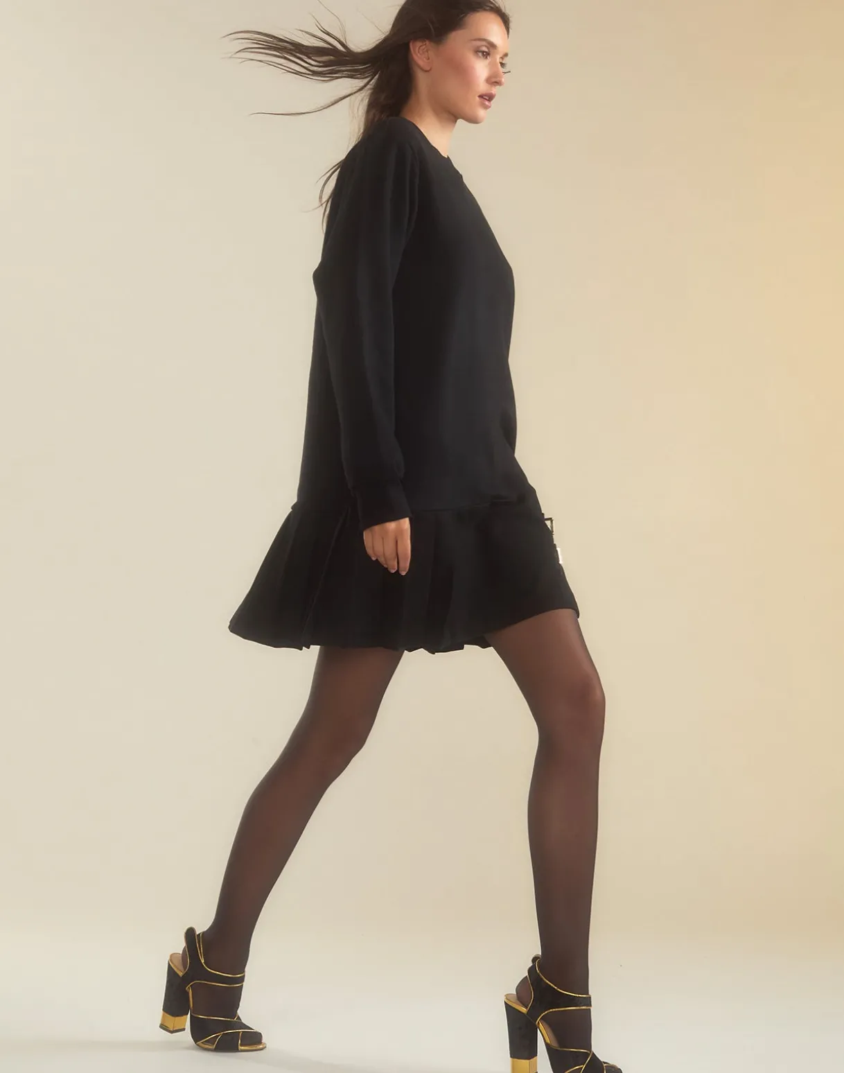 Preston Kilt Sweatshirt Dress