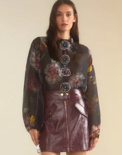 Prim Silk Organza Blouse