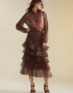 Prim Silk Organza Blouse