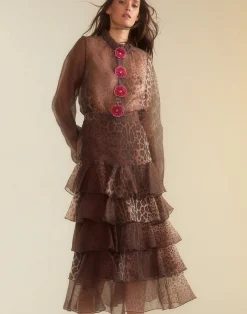 Prim Silk Organza Blouse