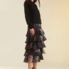 Prim Silk Organza Skirt