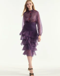 Prim Silk Organza Skirt