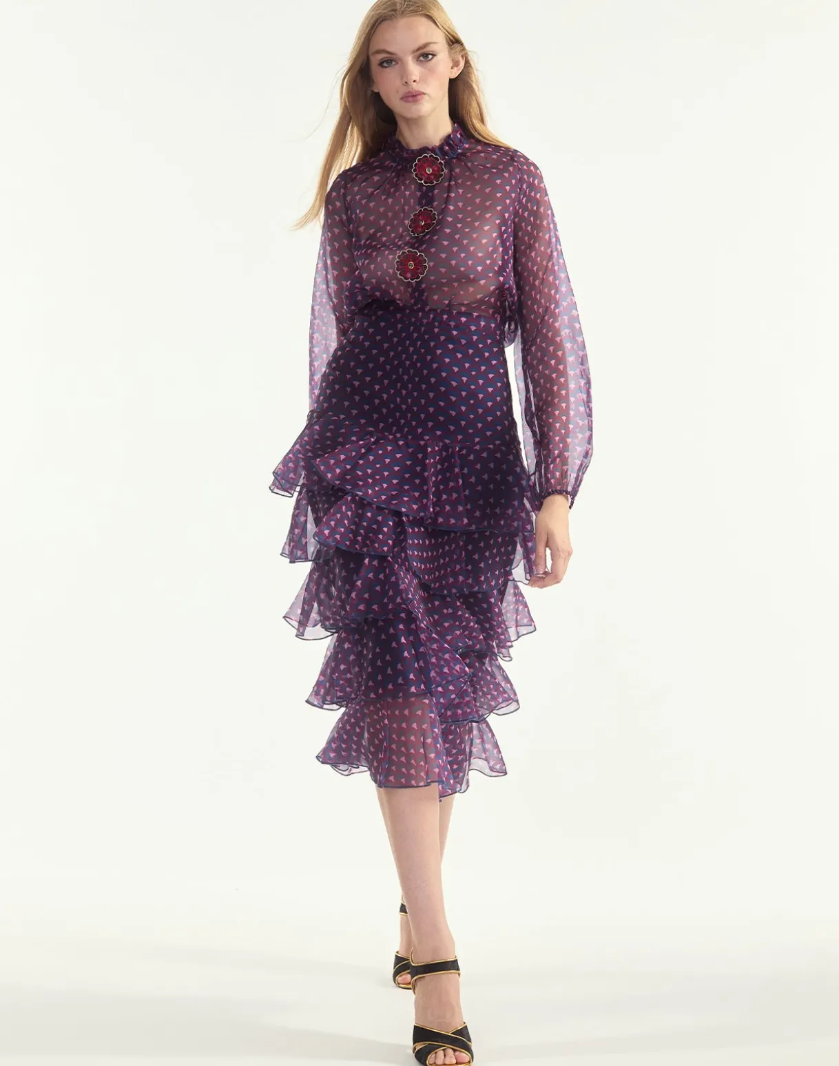 Prim Silk Organza Skirt