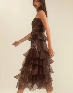 Prim Silk Organza Skirt