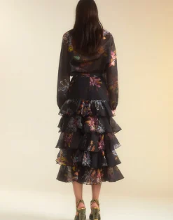 Prim Silk Organza Skirt