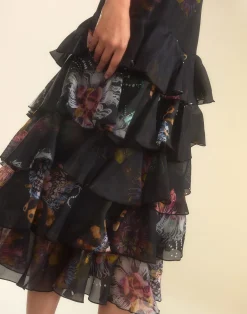 Prim Silk Organza Skirt