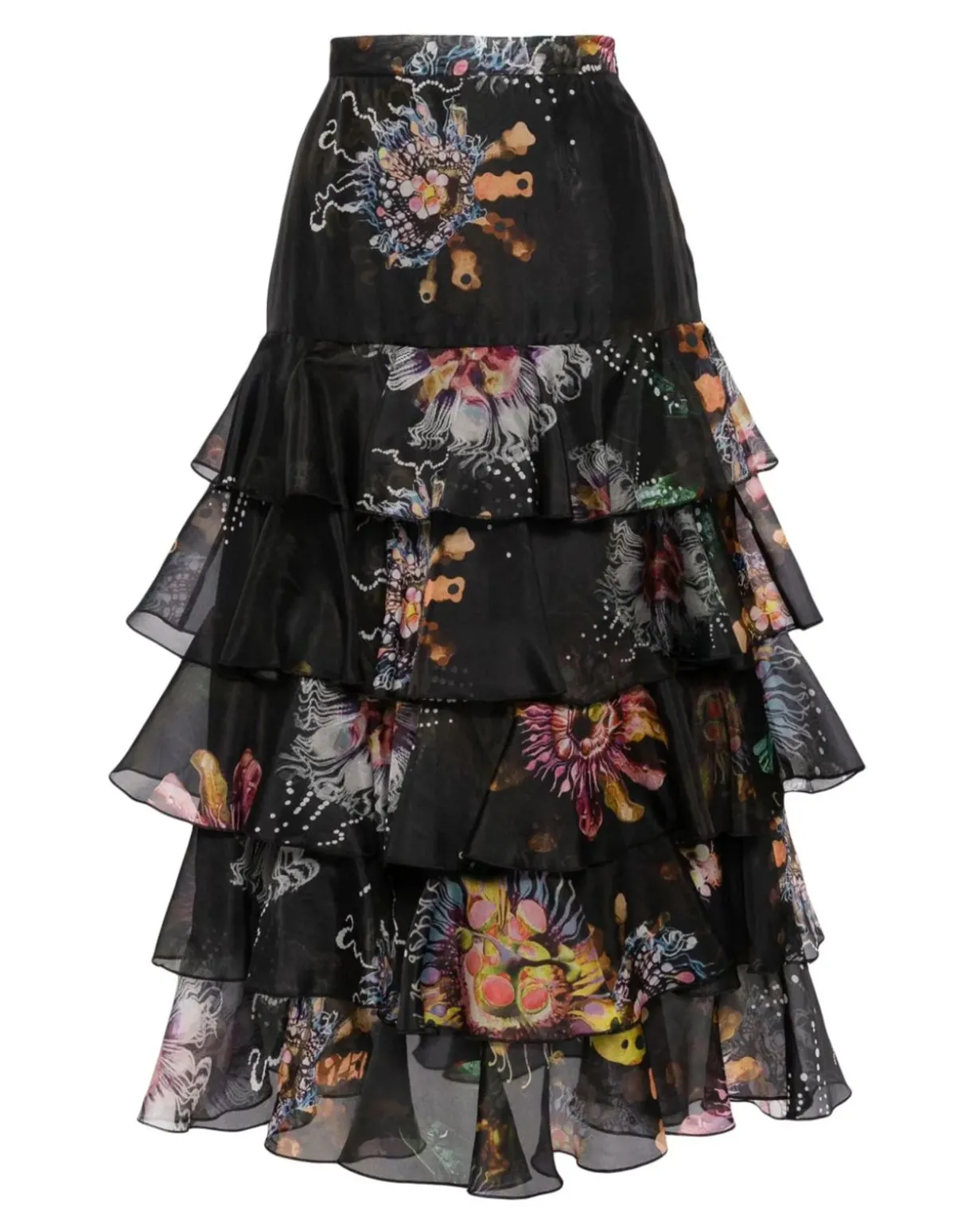 Prim Silk Organza Skirt