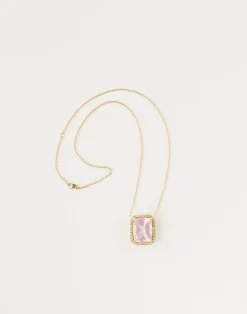 Rose Quartz and Peridot Pendant