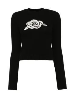 Rosette Wool Cashmere Sweater