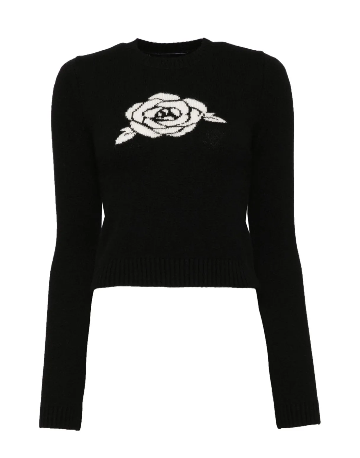 Rosette Wool Cashmere Sweater