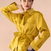 Satin Safari Jacket