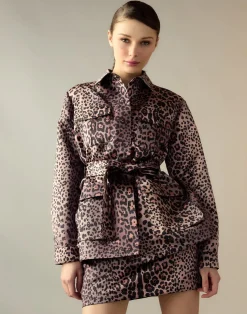 Satin Safari Jacket