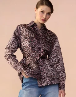 Satin Safari Jacket
