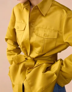 Satin Safari Jacket