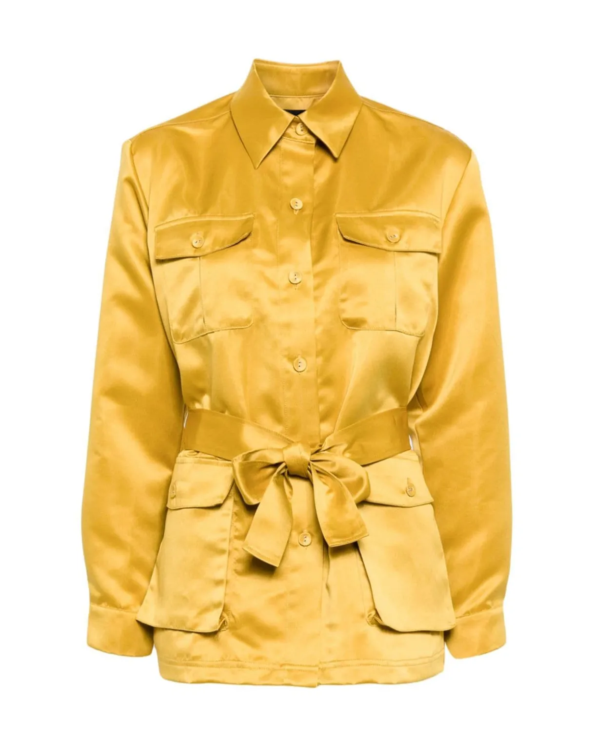 Satin Safari Jacket