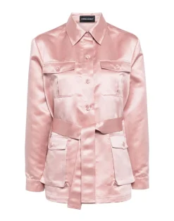 Satin Safari Jacket